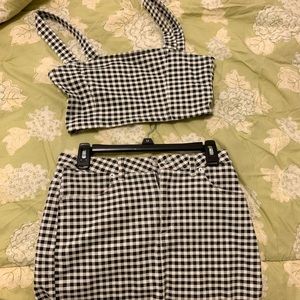 2 piece checker set